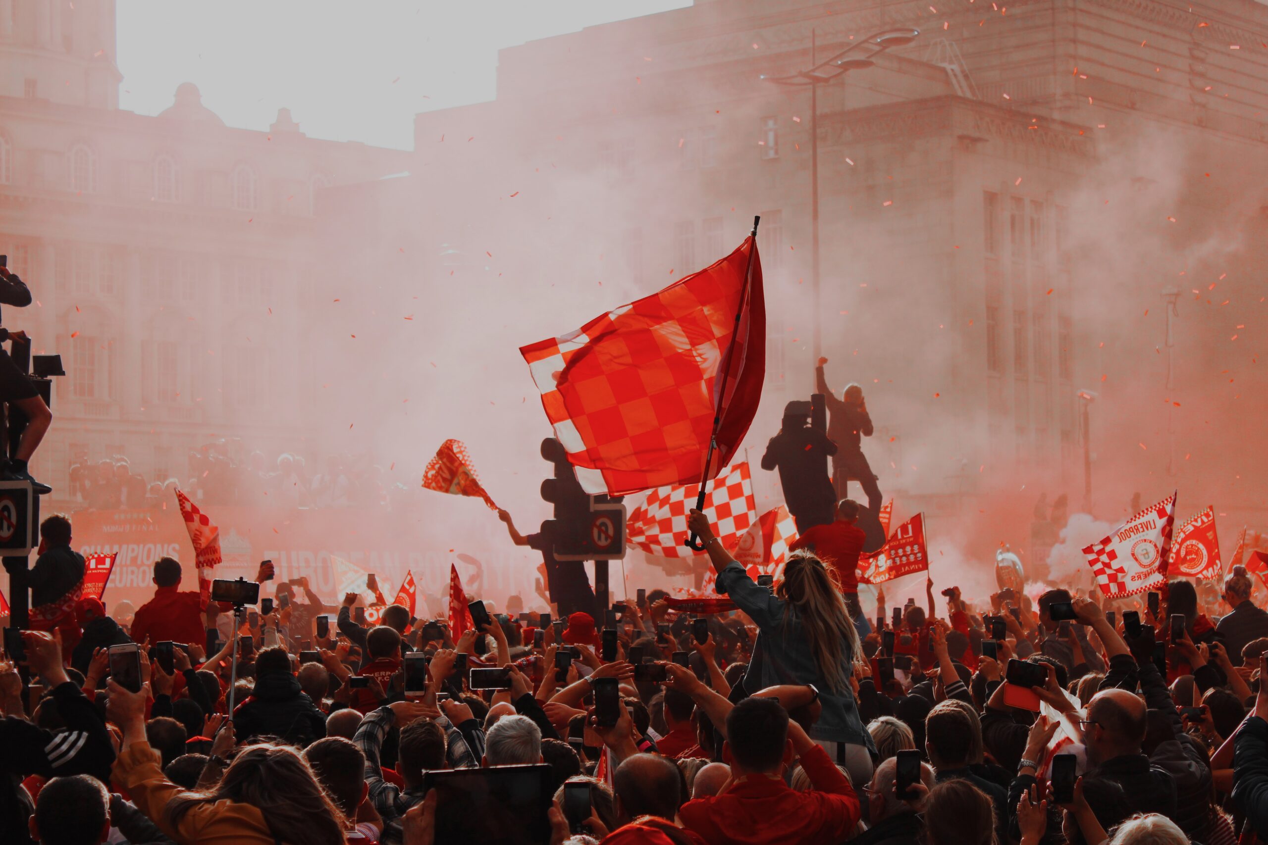 Emotional support from Liverpool fans